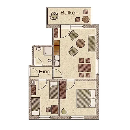 Apartamento Urlaub-im-haus-nietmann-fw-4 Altenau (Lower-Saxony)